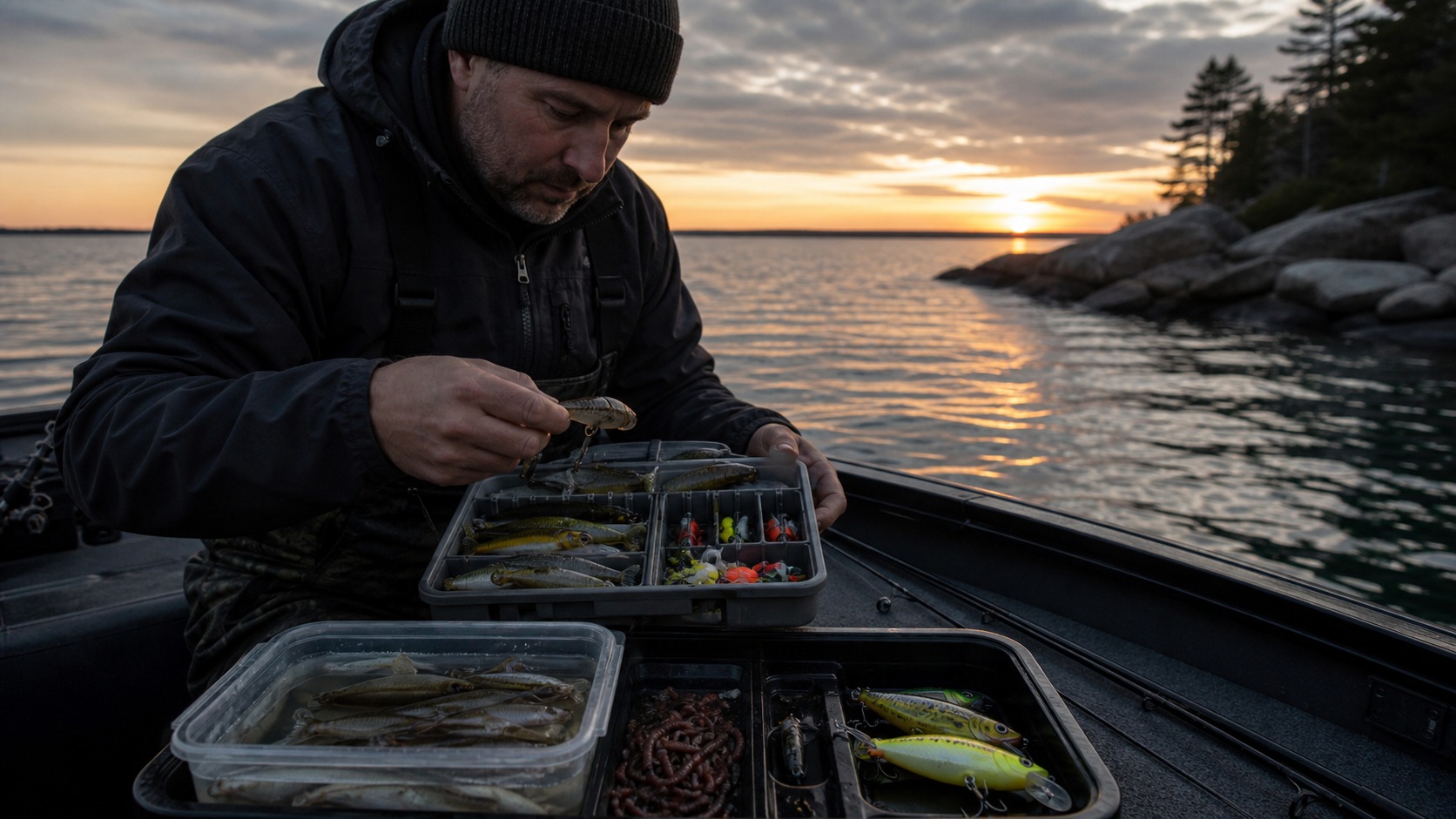 Walleye fishing scene for Best Baits for trophy walleye: What Works in Real Fishing Conditions
