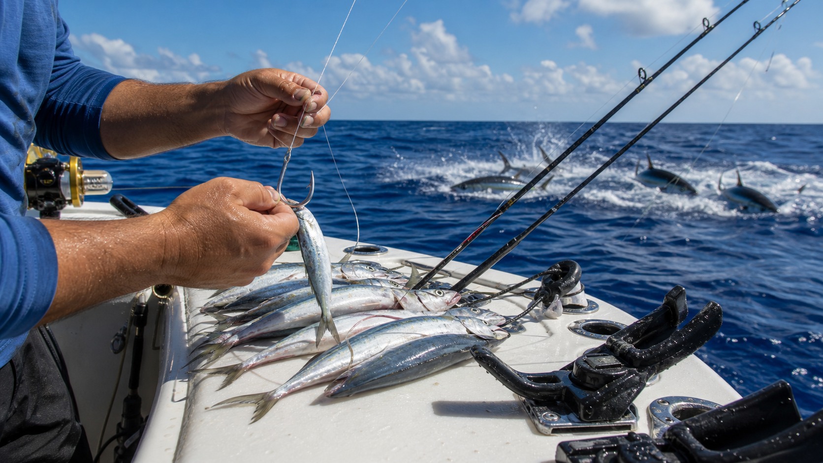 Saltwater Giants fishing scene for Best Baits for yellowfin tuna: What Works in Real Fishing Conditions