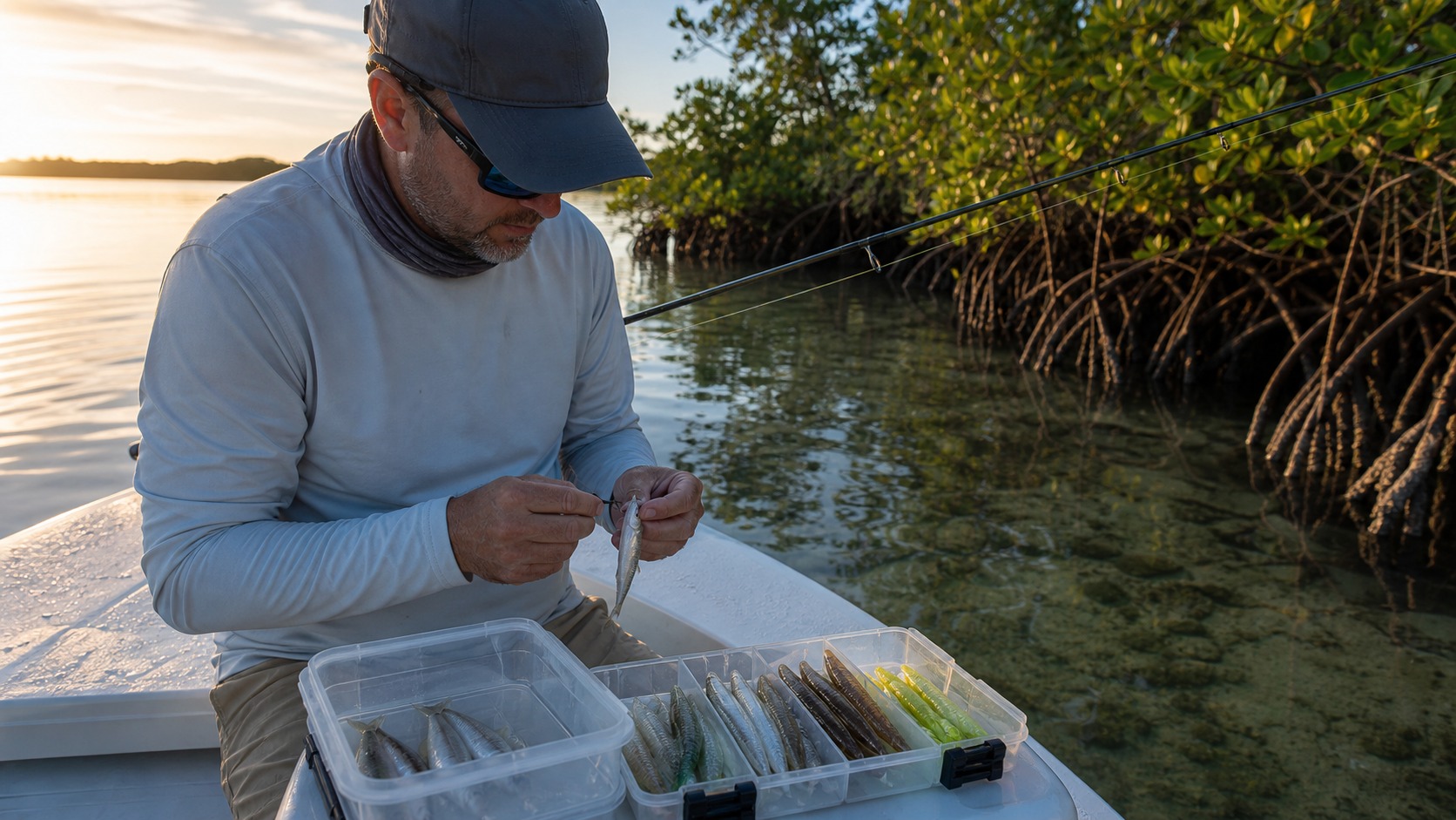 Inshore Favorites fishing scene for Best Baits for snook: What Works in Real Fishing Conditions