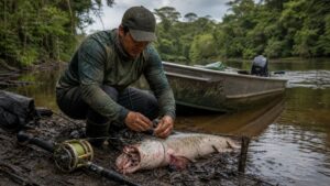 Exotic Fish fishing scene for Best Baits for arapaima: What Works in Real Fishing Conditions