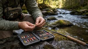 Trout fishing scene for Best Lures for brook trout: Top Picks for More Strikes