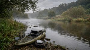 Wide professional fishing scene representing Hidden Europe and UK Fishing Waters Worth Adding to Your Fishing Map for Kayak Anglers